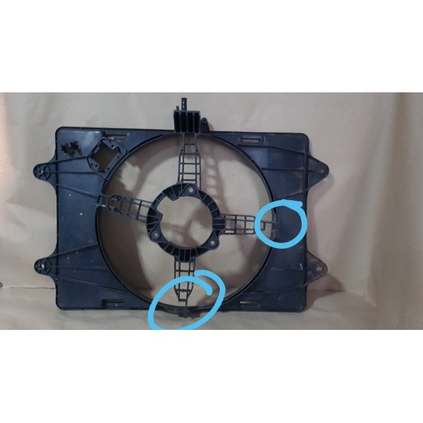 Defletor Suporte Ventoinha Doblo 2003 A 2016 C/ Ar Denso