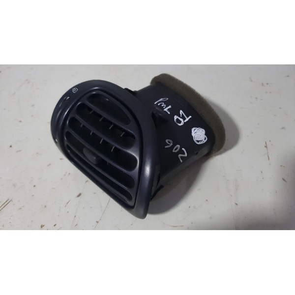 Difusor Saída De Ar Lateral Esquerdo Original Peugeot 206